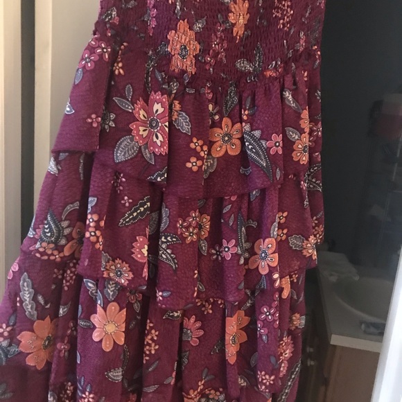 FINAL OFFER - AEO Strapless Tiered Dress - Picture 5 of 6